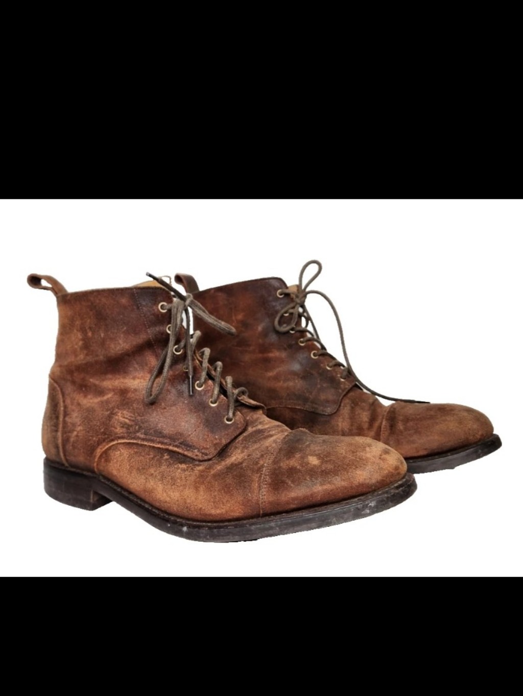 Taft 9520 The Dragon Boot Cap Toe Lace Up Combat Brown Leather Boots Mens Sz 12